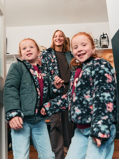 Casaco quente estilo workwear reversível - Kiabi