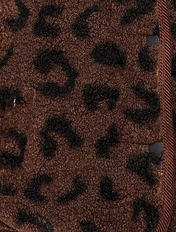 Casaco quente estilo workwear reversível