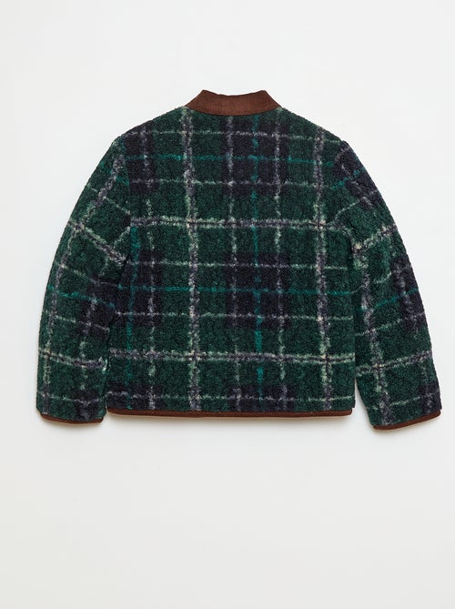 Casaco quente estilo workwear reversível - Kiabi