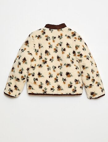 Casaco quente estilo workwear reversível