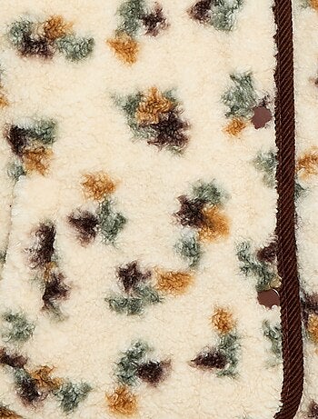 Casaco quente estilo workwear reversível