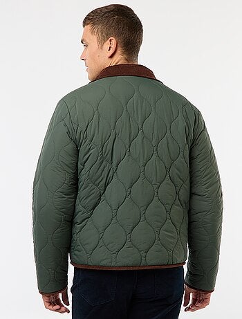 Casaco quente reversível