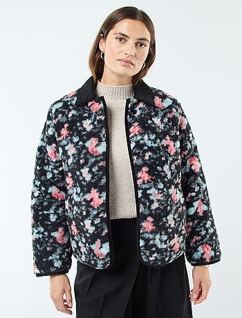 Casaco quente reversível