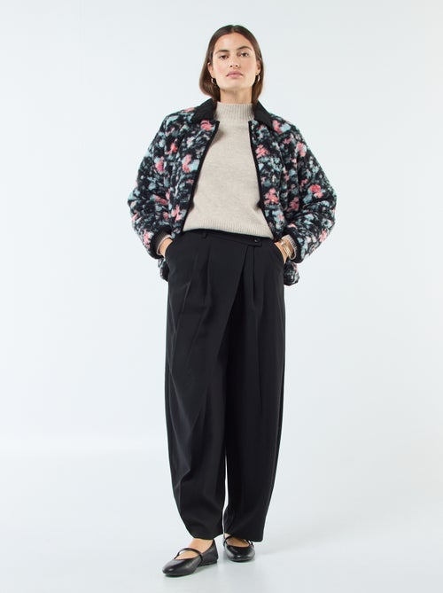 Casaco quente reversível - Kiabi