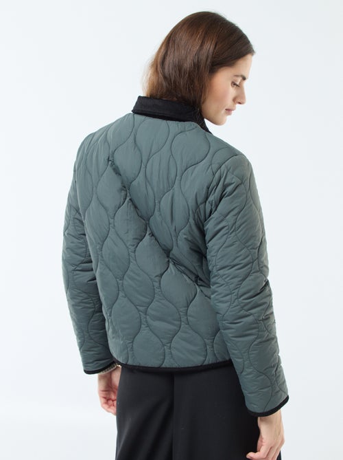 Casaco quente reversível - Kiabi