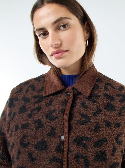 Casaco quente reversível - Kiabi