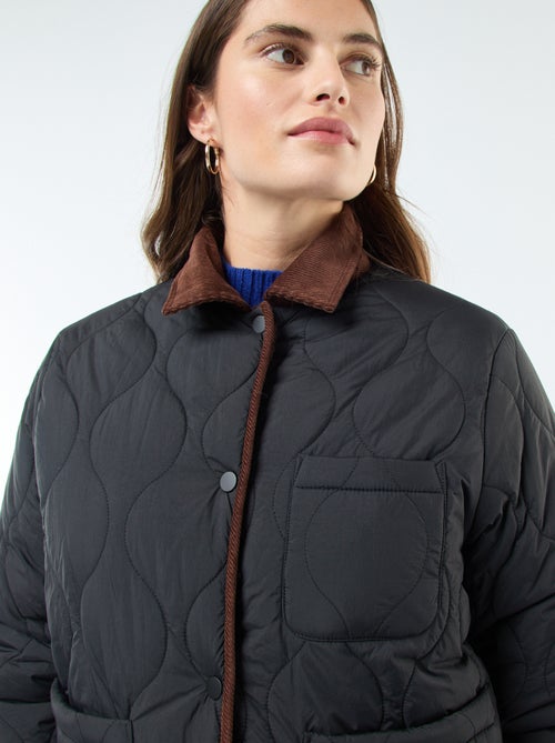 Casaco quente reversível - Kiabi