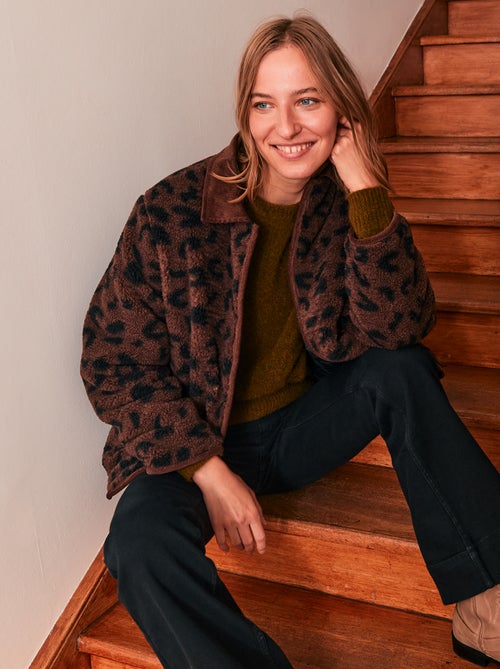 Casaco quente reversível - Kiabi