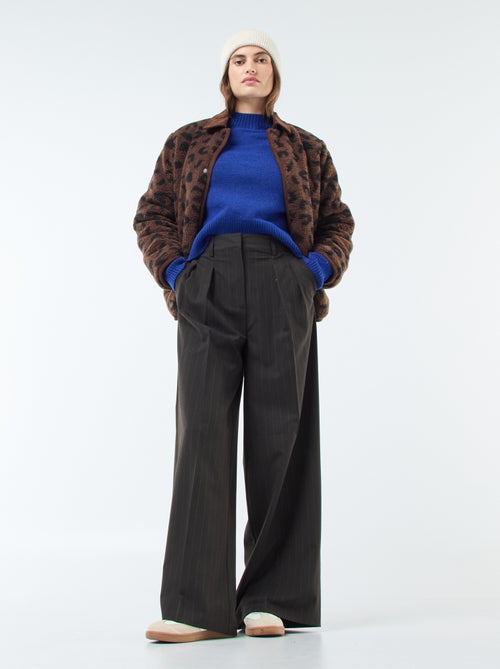 Casaco quente reversível - Kiabi