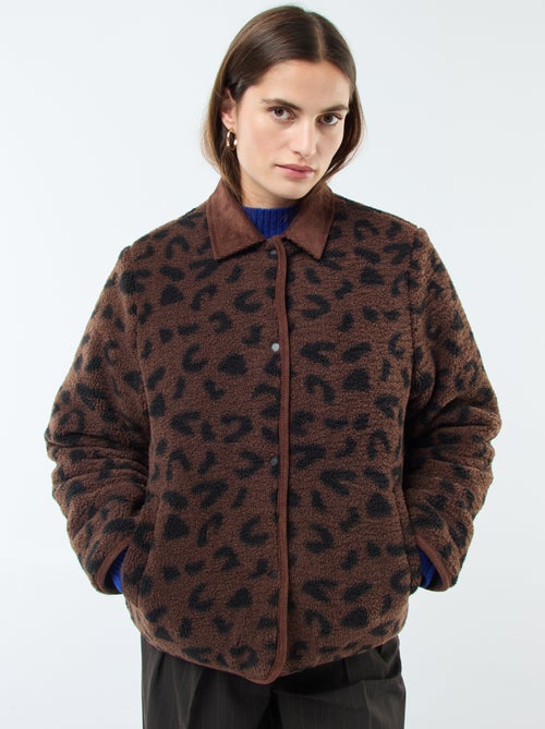 Casaco quente reversível - Kiabi