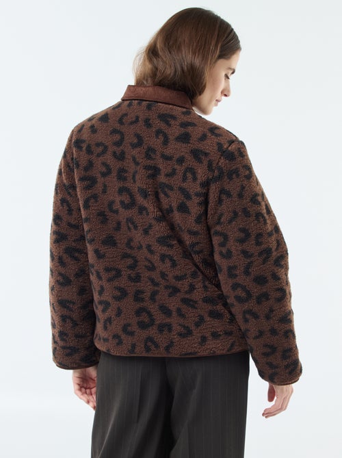 Casaco quente reversível - Kiabi