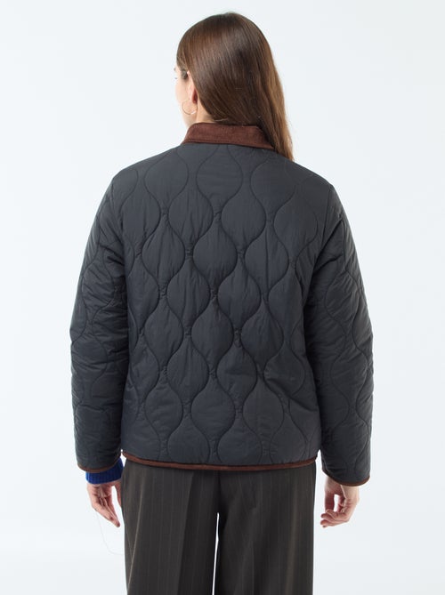 Casaco quente reversível - Kiabi