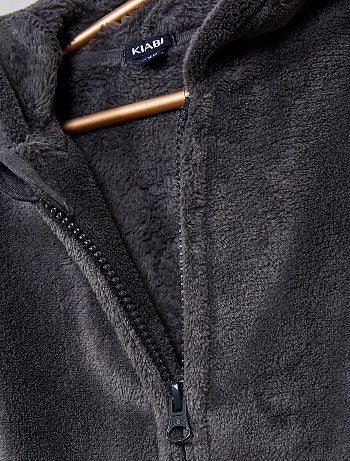 Casaco roupão polar - Kiabi
