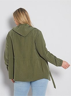 Casaco sariano com capuz - Kiabi