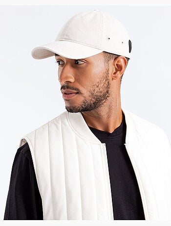 Casaco sem mangas casual branco