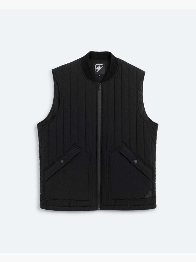 Casaco sem mangas casual preto Preto - Kiabi