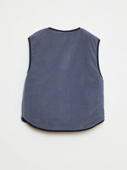 Casaco sem mangas reversível - Kiabi