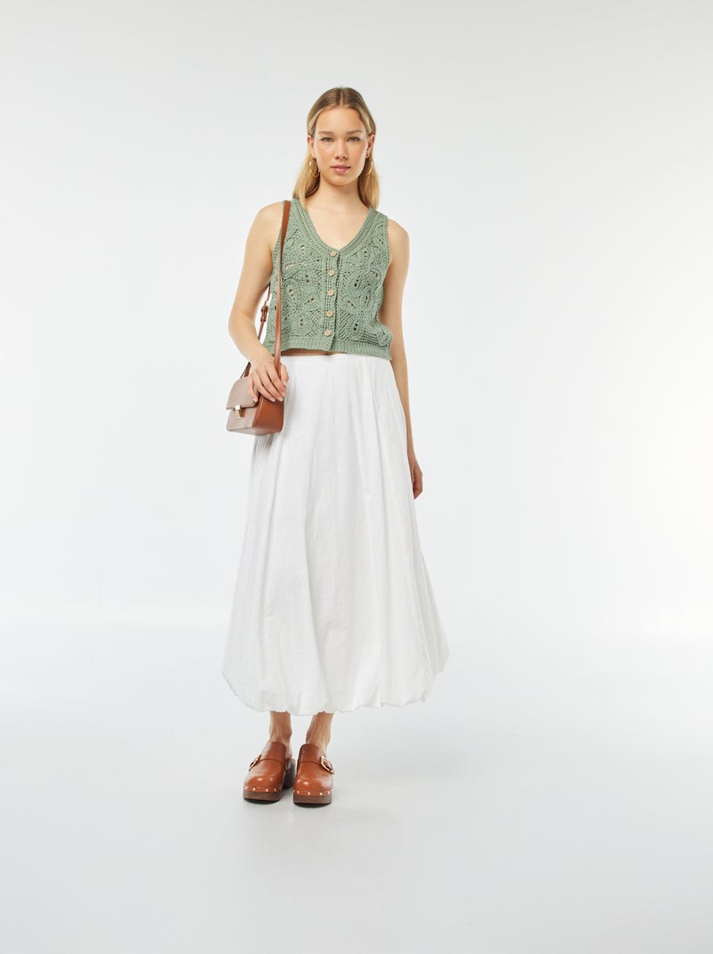 Casaco sem mangas VERDE - Kiabi