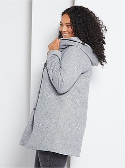 Casaco semi-comprido 'Only Carmakoma' - Kiabi