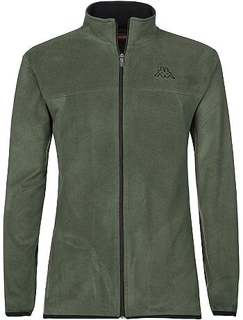 Casaco slim verde kappa vaurion para homem