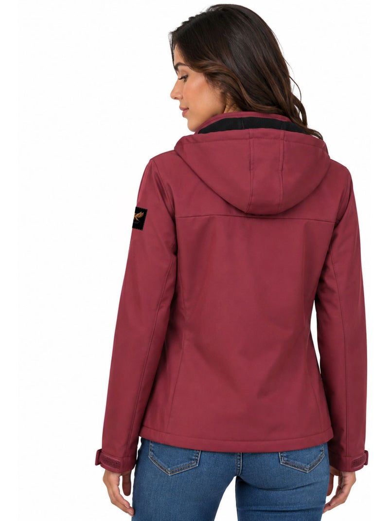 Casaco softshell ajustado touniaoral – kaporal Bordô - Kiabi