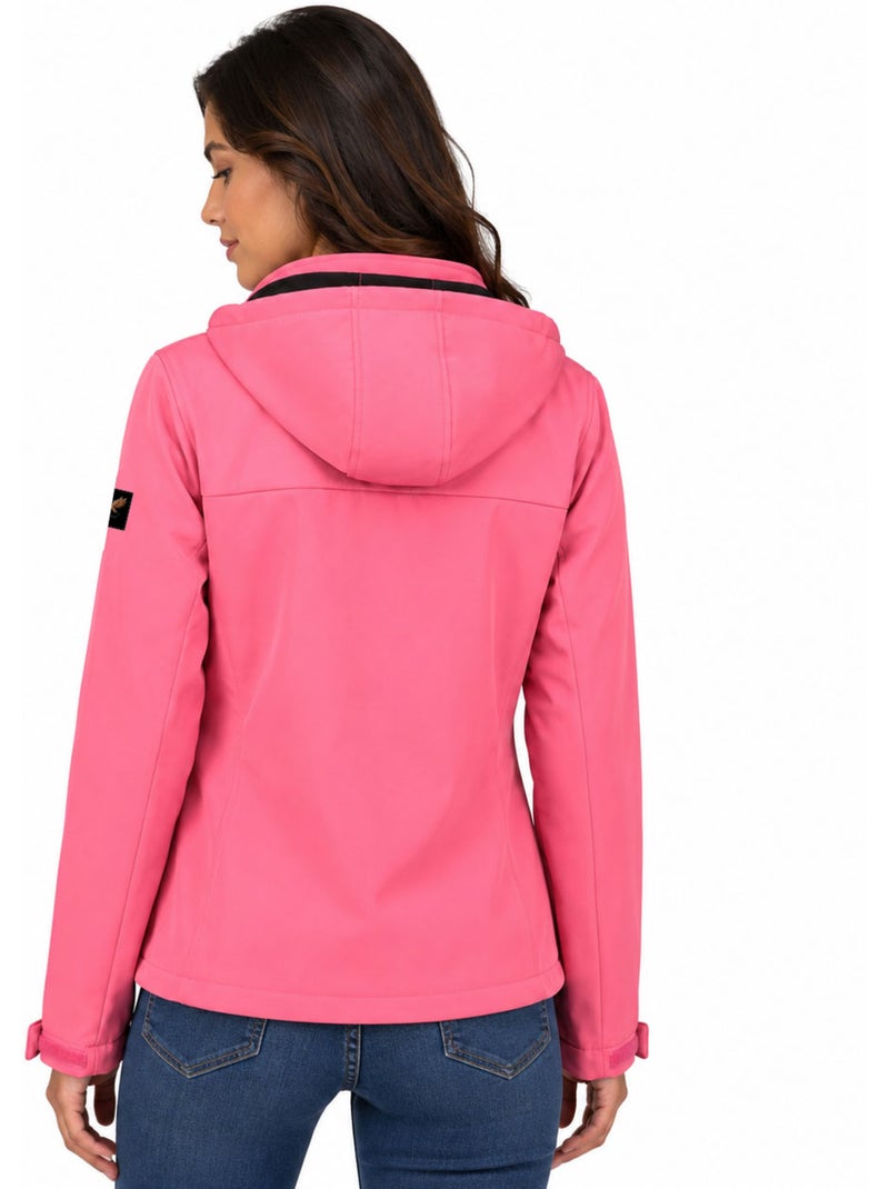 Casaco softshell ajustado touniaoral – kaporal Rosa - Kiabi