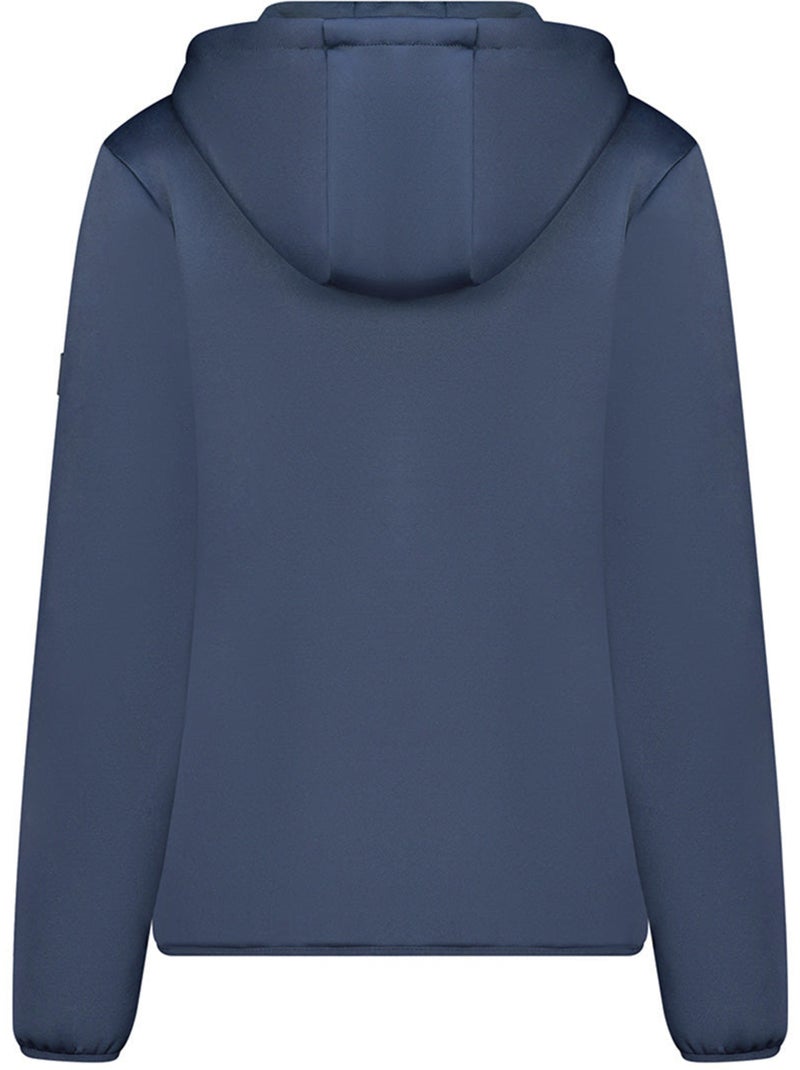 Casaco softshell bimaterial com capuz typhlosioneak – canadian peak Azul-marinho - Kiabi