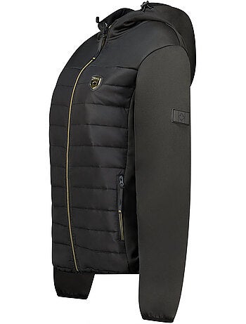 Casaco softshell bimaterial com capuz typhlosioneak – canadian peak