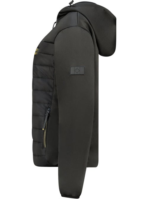 Casaco softshell bimaterial com capuz typhlosioneak – canadian peak - Kiabi
