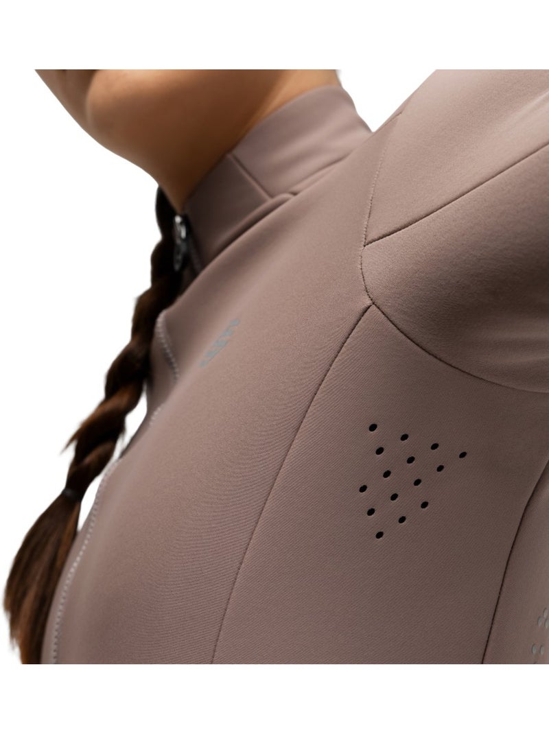 Casaco softshell ciclismo para mulher Castanho - Kiabi