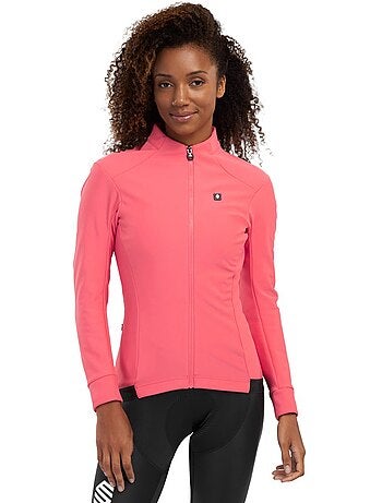 Casaco softshell ciclismo para mulher