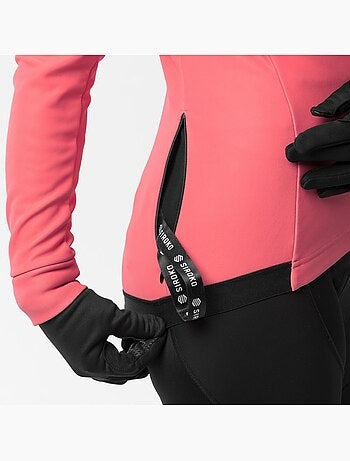 Casaco softshell ciclismo para mulher