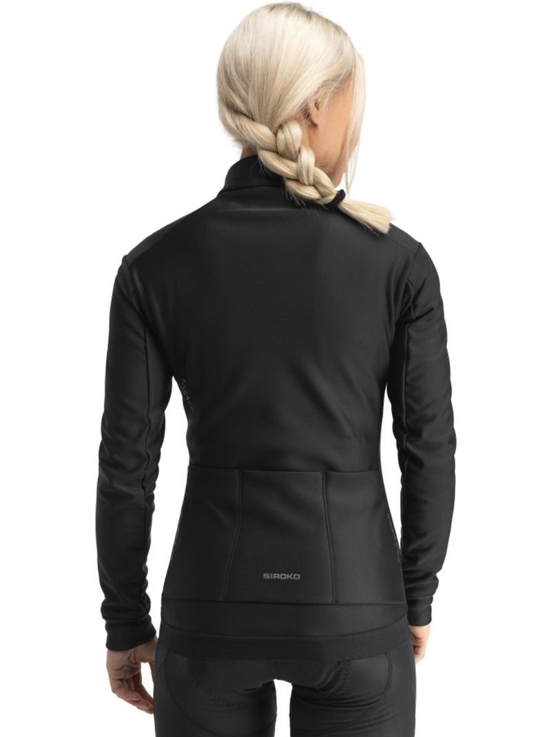 Casaco softshell ciclismo para mulher Preto - Kiabi