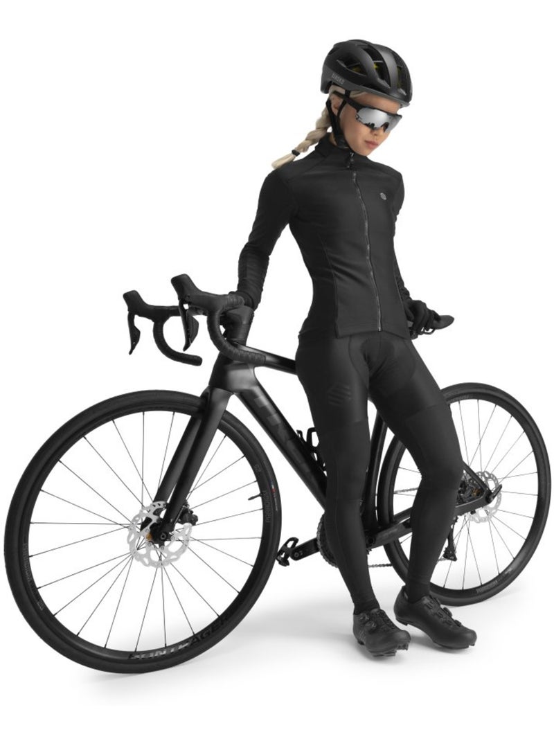 Casaco softshell ciclismo para mulher Preto - Kiabi