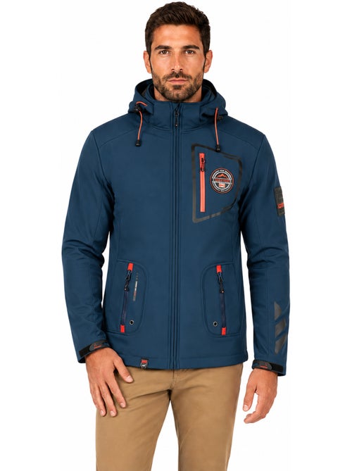 Casaco softshell com capuz ajustável tacibeak – canadian peak - Kiabi Casaco softshell com capuz ajustável tacibeak – canadian peak - Kiabi