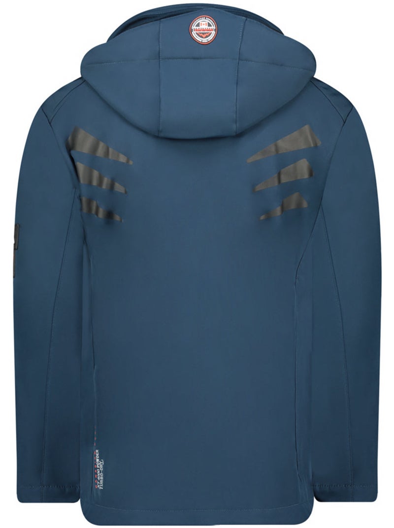 Casaco softshell com capuz ajustável tacibeak – canadian peak Azul-marinho - Kiabi