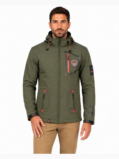 Casaco softshell com capuz ajustável tacibeak – canadian peak - Kiabi Casaco softshell com capuz ajustável tacibeak – canadian peak - Kiabi