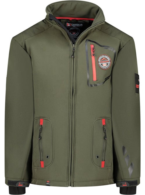Casaco softshell com capuz ajustável tacibeak – canadian peak - Kiabi Casaco softshell com capuz ajustável tacibeak – canadian peak - Kiabi