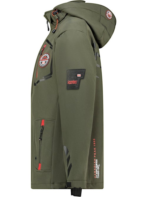 Casaco softshell com capuz ajustável tacibeak – canadian peak - Kiabi Casaco softshell com capuz ajustável tacibeak – canadian peak - Kiabi