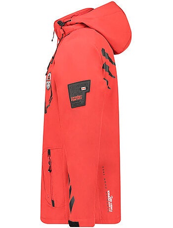Casaco softshell com capuz ajustável tacibeak – canadian peak