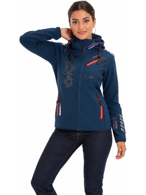 Casaco softshell com capuz amovível forrado a polar reineak – canadian peak - Kiabi