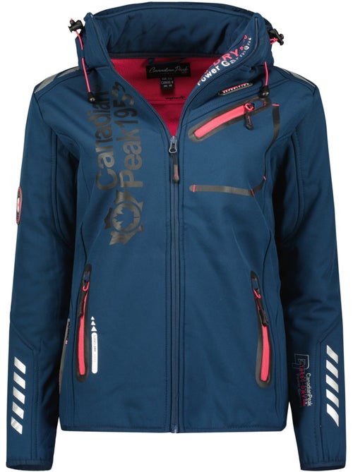 Casaco softshell com capuz amovível forrado a polar reineak – canadian peak - Kiabi