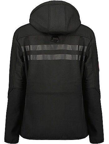 Casaco softshell com capuz amovível forrado a polar reineak – canadian peak