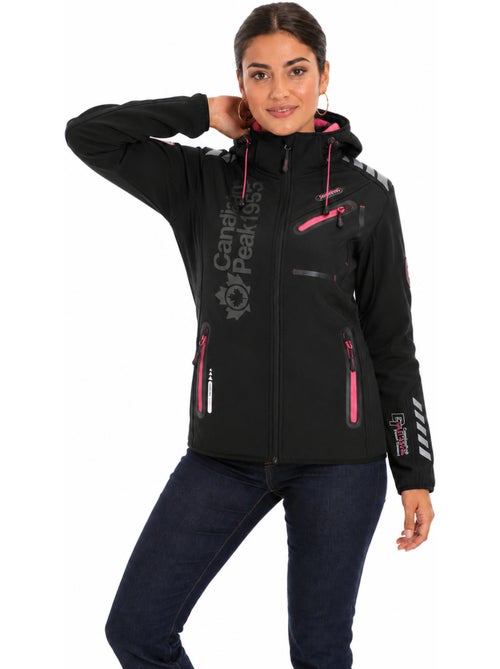 Casaco softshell com capuz amovível forrado a polar reineak – canadian peak - Kiabi Casaco softshell com capuz amovível forrado a polar reineak – canadian peak - Kiabi