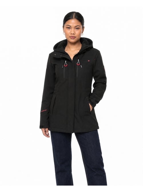Casaco softshell com capuz amovível forrado a polar toceaneak – canadian peak - Kiabi Casaco softshell com capuz amovível forrado a polar toceaneak – canadian peak - Kiabi
