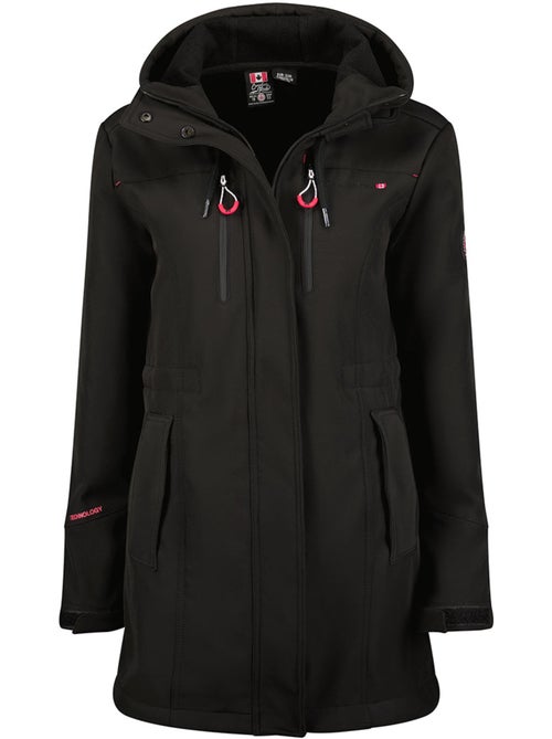 Casaco softshell com capuz amovível forrado a polar toceaneak – canadian peak - Kiabi Casaco softshell com capuz amovível forrado a polar toceaneak – canadian peak - Kiabi