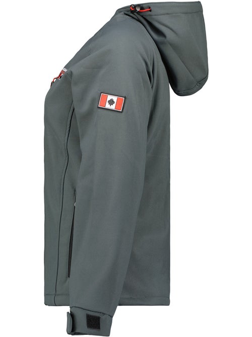 Casaco softshell com capuz forrado a polar tacereak – canadian peak - Kiabi Casaco softshell com capuz forrado a polar tacereak – canadian peak - Kiabi