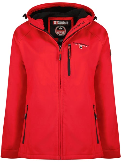 Casaco softshell com capuz forrado a polar tacereak – canadian peak - Kiabi Casaco softshell com capuz forrado a polar tacereak – canadian peak - Kiabi