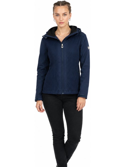 Casaco softshell com capuz forrado a polar turna – canadian peak - Kiabi Casaco softshell com capuz forrado a polar turna – canadian peak - Kiabi