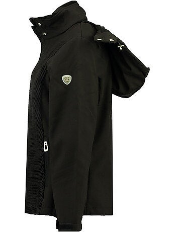 Casaco softshell com capuz forrado a polar turna – canadian peak